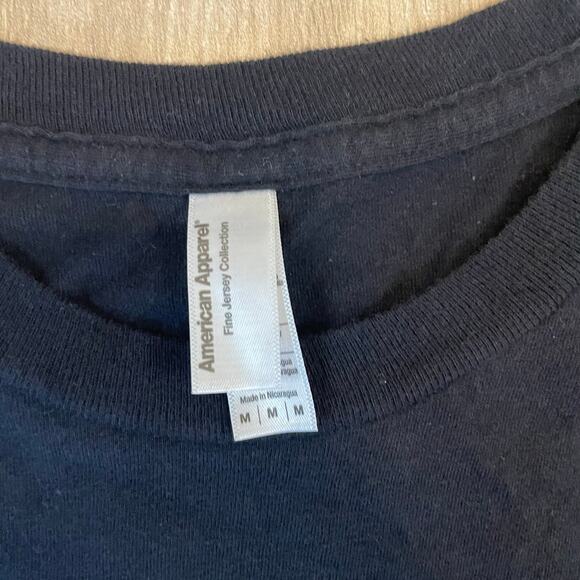 American Apparel Dig It Glow in the Dark Frankenstein Tee Size M Unisex - Picture 3 of 6